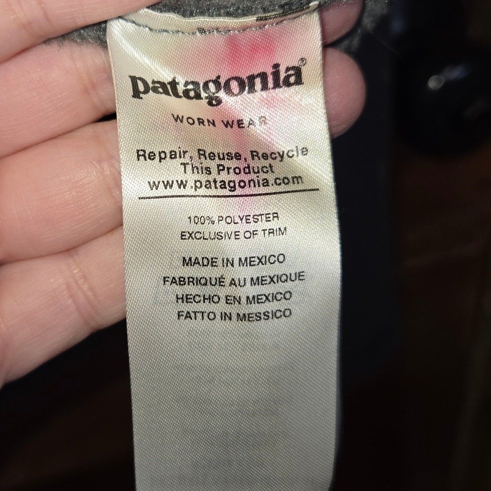 Patagonia Polartec Thermal Pro Fleece Pullover Gray Women's Size S - Picture 6 of 7